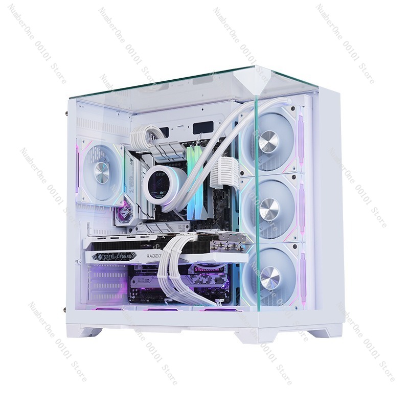 Pc Chassis - Boîtier PC Gaming ATX avec Verre