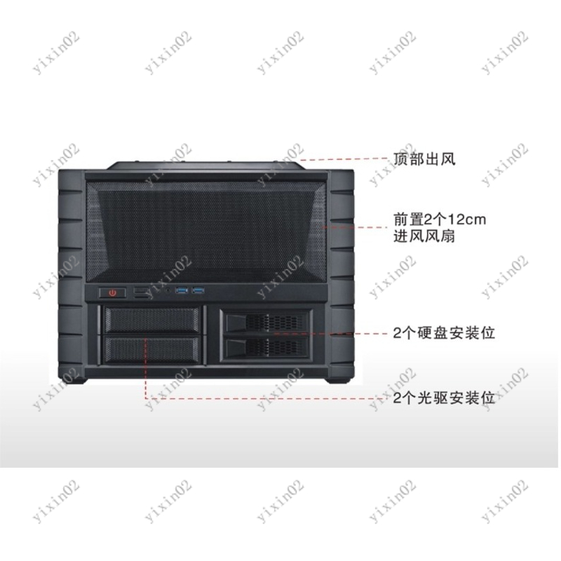 Boîtier d'ordinateur de carte  - Pc Chassis avis et prix
