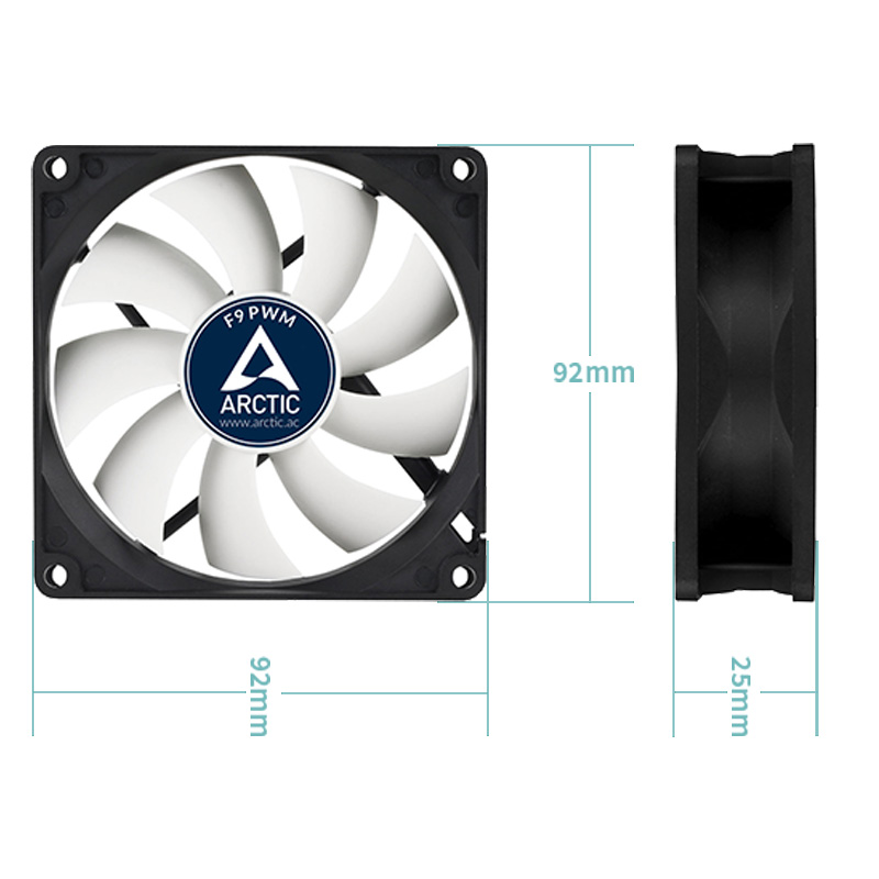 ARCTIC F9 PWM - Ventilateur bo - Case Fan Controller avis et prix
