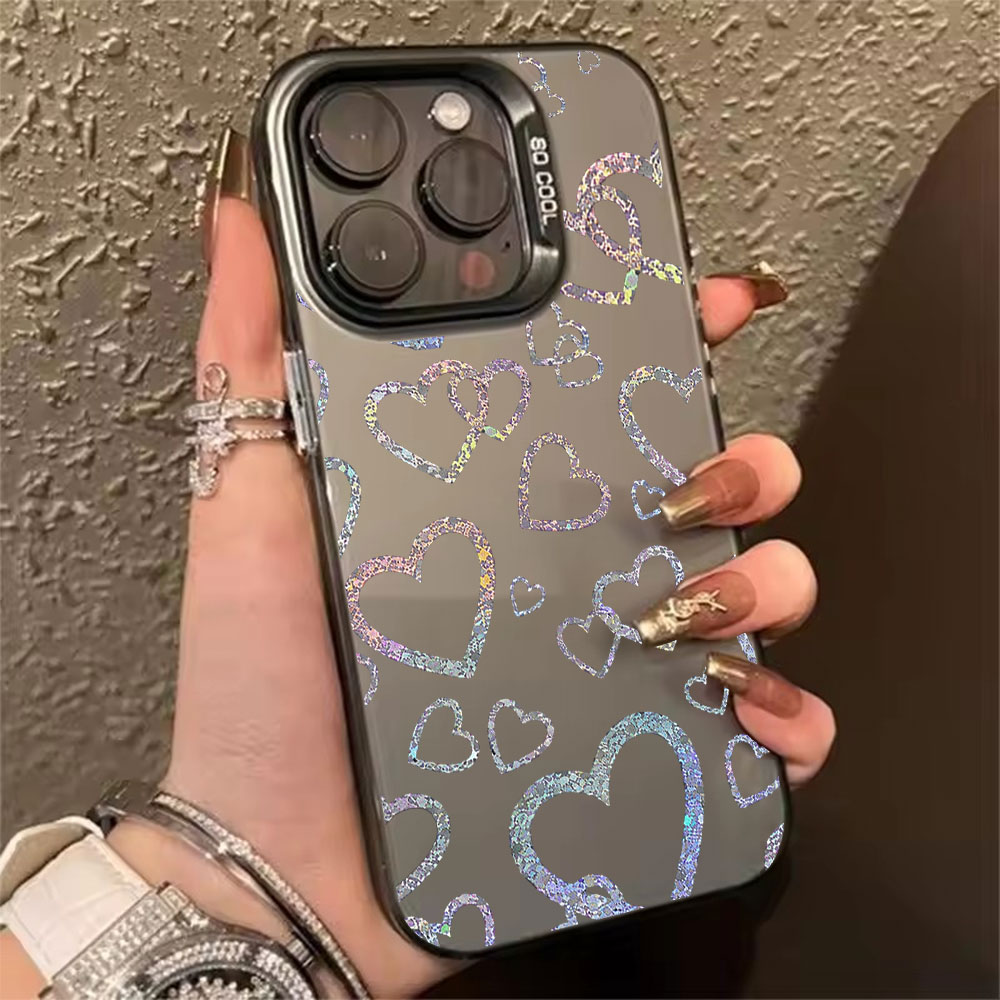 Coque colorée à imprimé cœur p - Matte Pc Case avis et prix