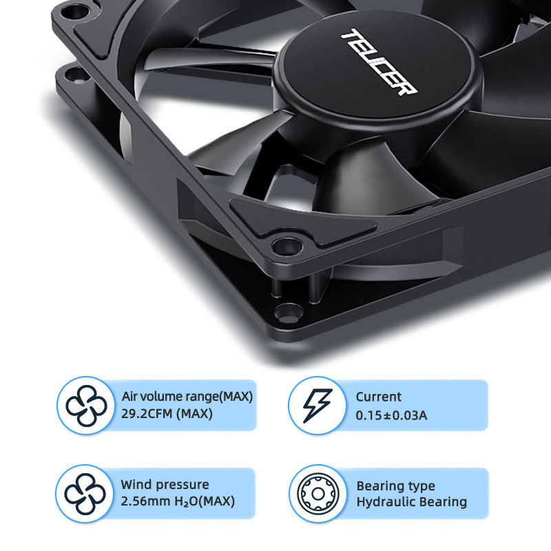 Teucer UT-8015 8CM ventilateur - Pc Chassis avis et prix